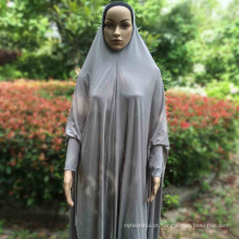 Moda simples básico dubai clothing wear mulheres muçulmana islâmica spandex abaya